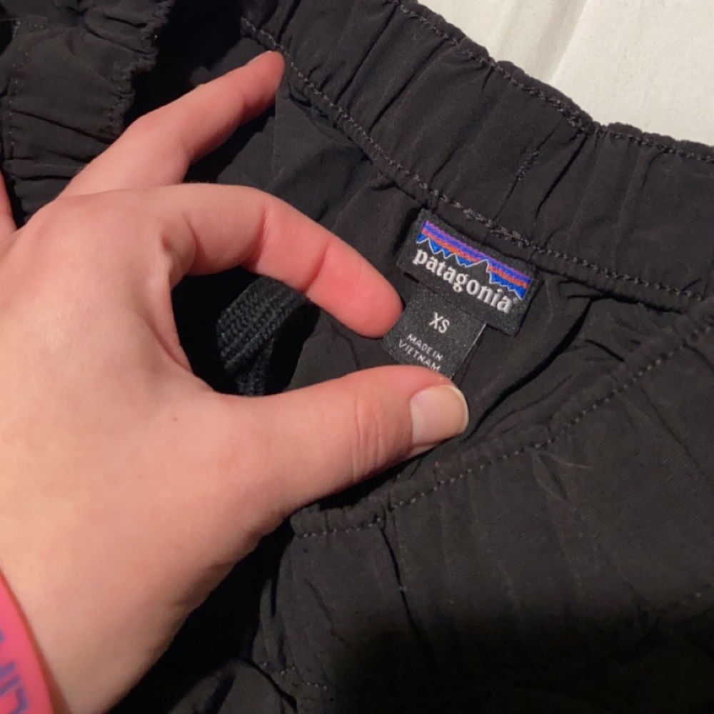 Black Patagonia shorts